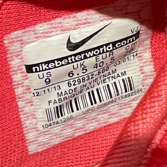 Nike Free Womens 5.0 Tr Fit 4 Mesh Print Training running Shoes Size 9 sneakers - Picture 7 of 7